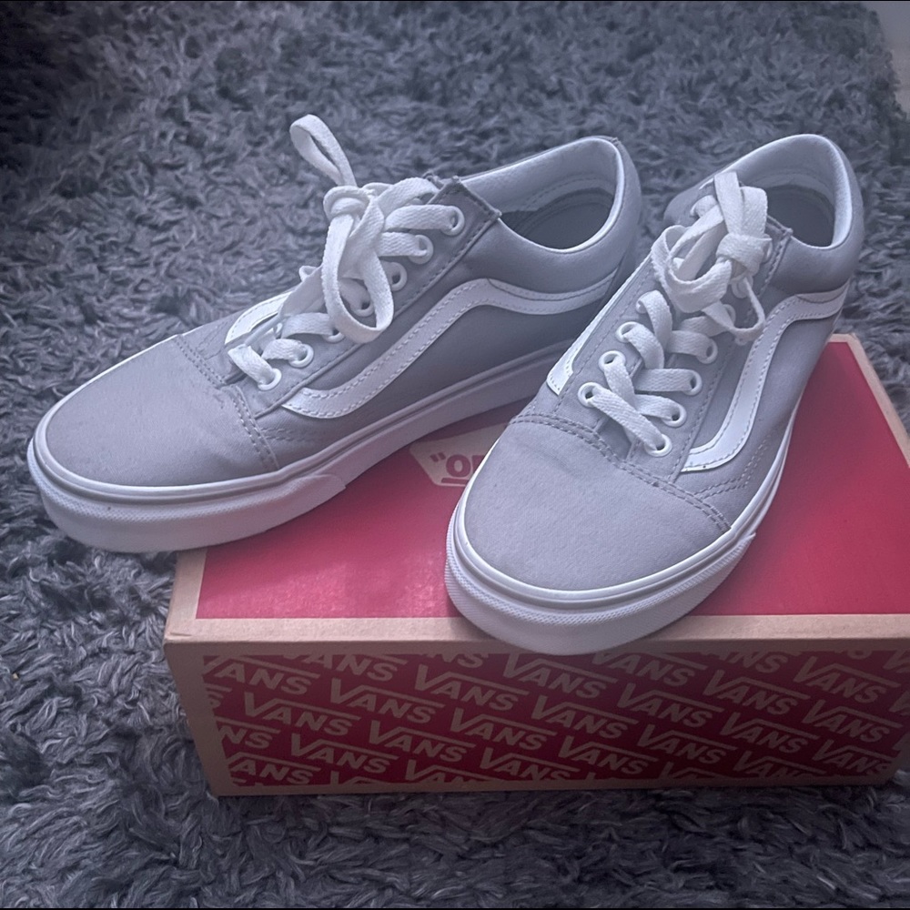 Old skool grey vans